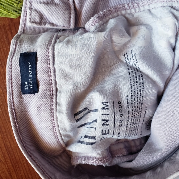 👖3/$20 Womans Gap Skinny Jeans 29R - Picture 6 of 6